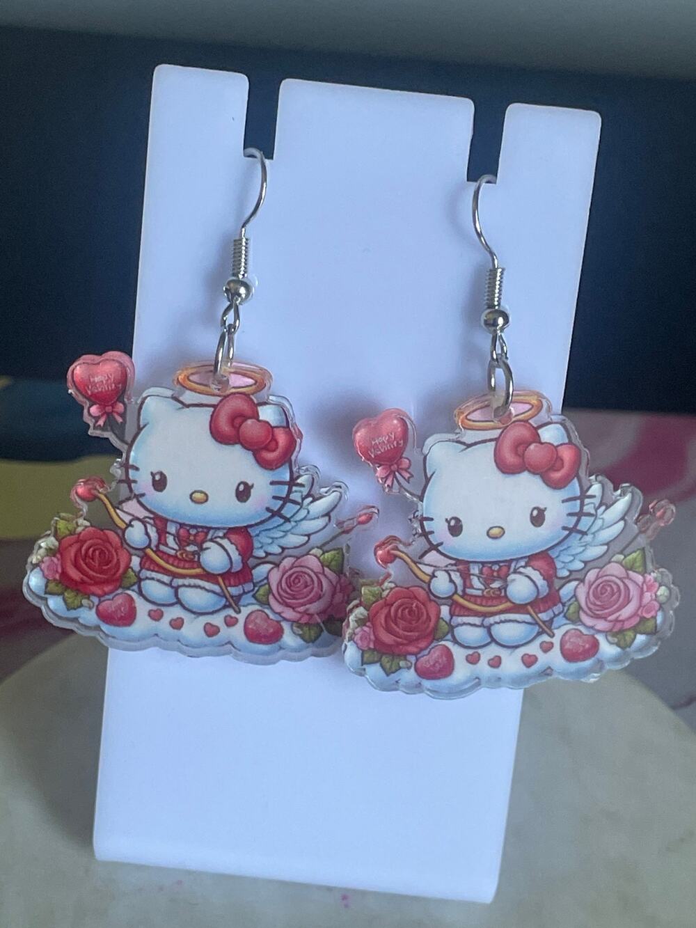 Hello kitty earrings
